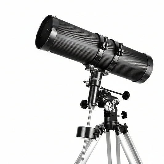 Telescope 130EQ Newtonian Reflector Telescopes for Adults, Professional Telescopes for Adults Astronomy, Comes with 1.5X Barlow Lens Smartphone Adapter & 13% T Moon Filter