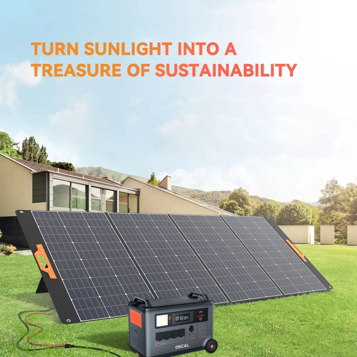 PM 400W Foldable Solar Panel IP65 Waterproof Portable Solar Panel