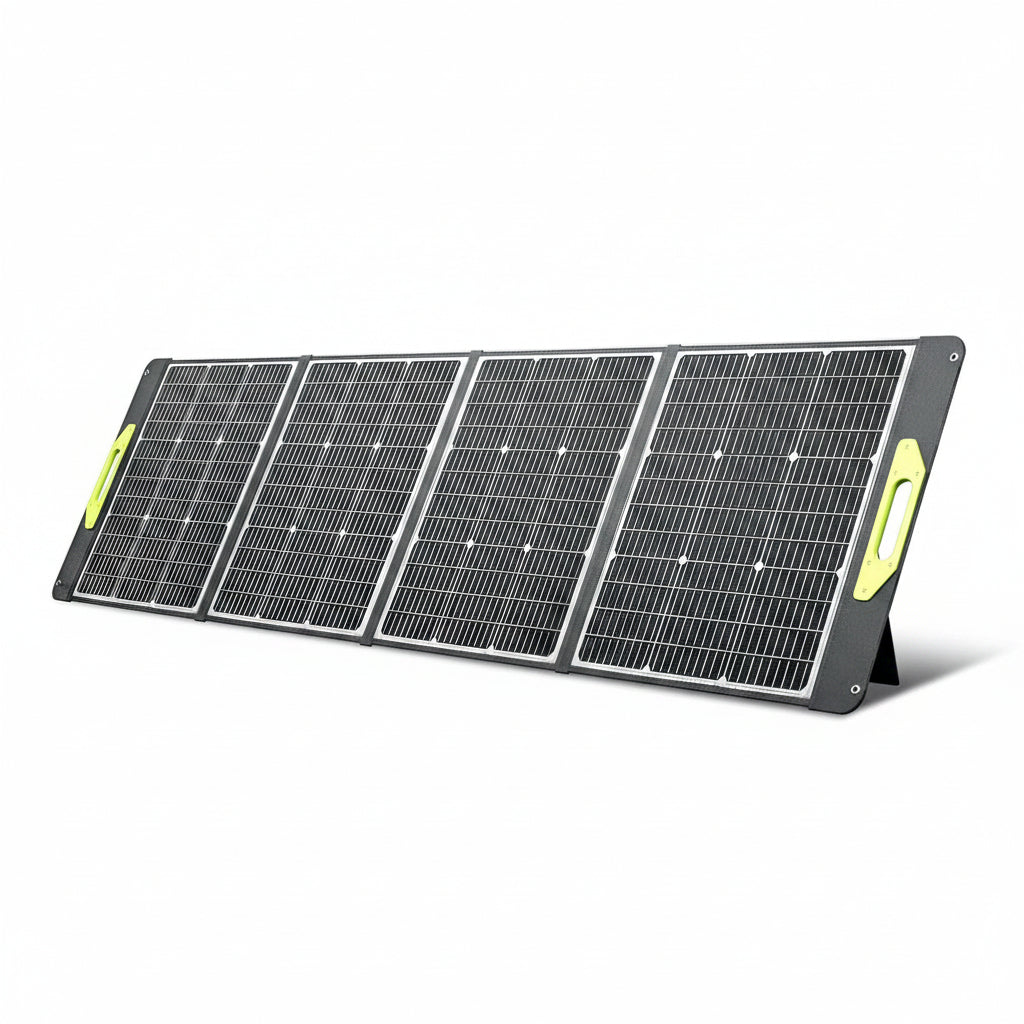 200 Watt Portable Solar Panel, 23.5% High Efficiency 200W Foldable Solar Panel Charger IP67 Waterproof Solar Panel Kit W/Dc XT60 MC4 Anderson Output for Home Farm Camping RV Power Station