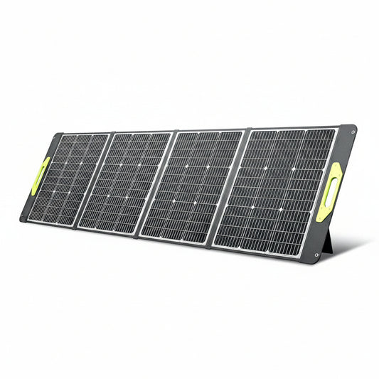 200 Watt Portable Solar Panel, 23.5% High Efficiency 200W Foldable Solar Panel Charger IP67 Waterproof Solar Panel Kit W/Dc XT60 MC4 Anderson Output for Home Farm Camping RV Power Station