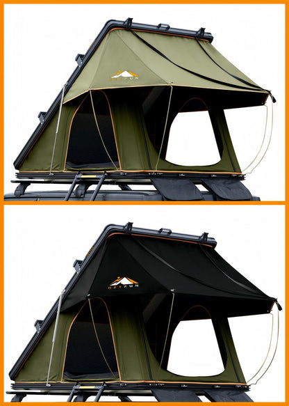 Adventurer Plus Rooftop Tent Hardshell with Side Awning
