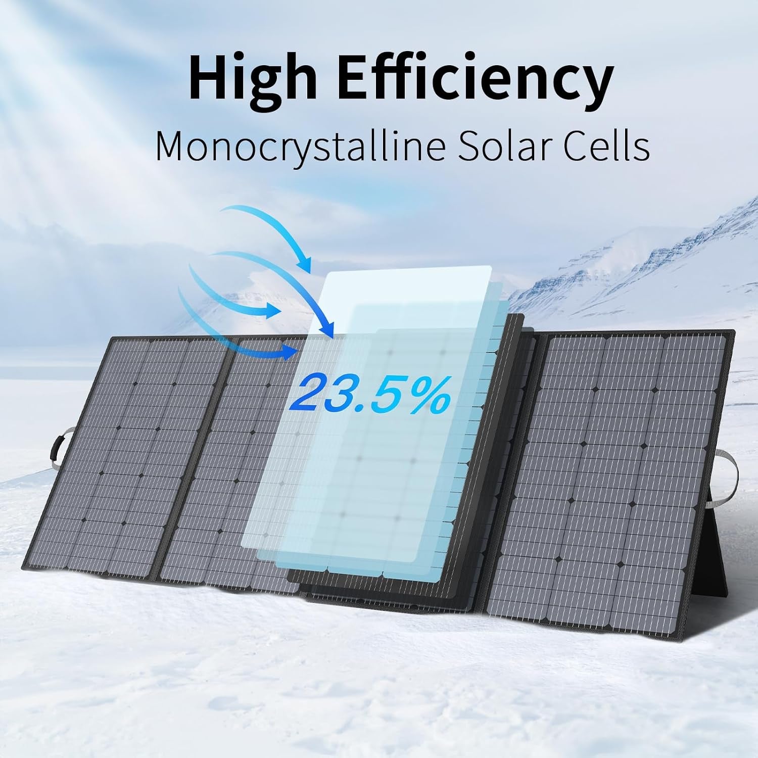 400W Portable Solar Panel Foldable Solar Charger for Power Station